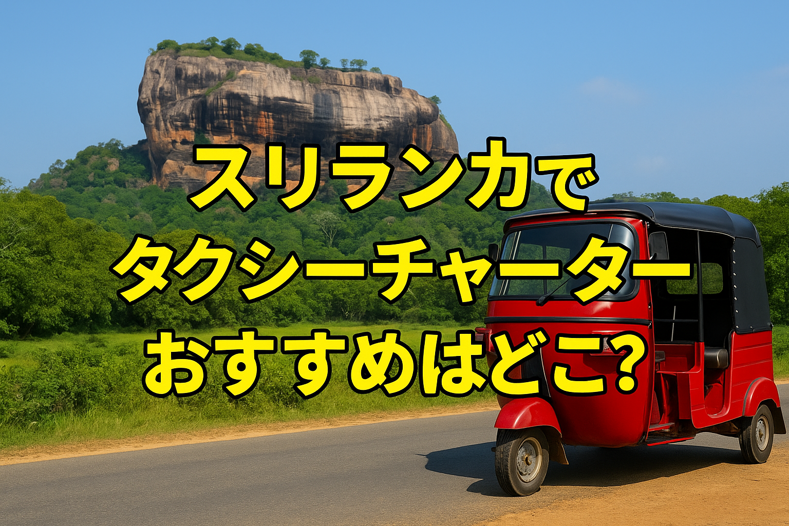 スリランカ旅行でおすすめのタクシーチャーター会社をランキング形式で紹介！何を重視してどう選べばいい？
